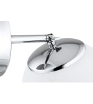 Bathroom wall lamps - Argon SATELITE wall lamp 1 pł. 1x15W (max) opal mat IP44 chrome 3988 - product 8