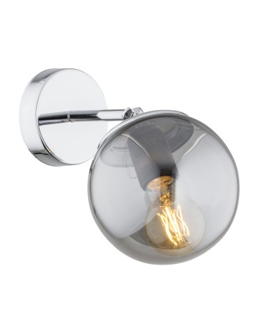 Argon SATELITE wall lamp 1 pł. 1x15W (max) graphite lister IP44 chrome 3989