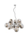 Argon SATELITE chandelier 15 fl. 15x15W (max) lister graphite chrome 5022