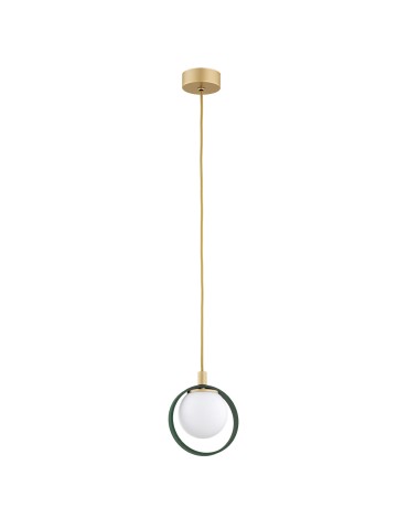 Argon SATURNIA 1 pł. pendant 1x6W (max) opal mat green 8256 - product 2