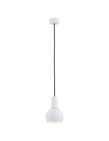 Argon SINES pendant lamp 1 pł. 1x15W (max) white structure brass elements 4215