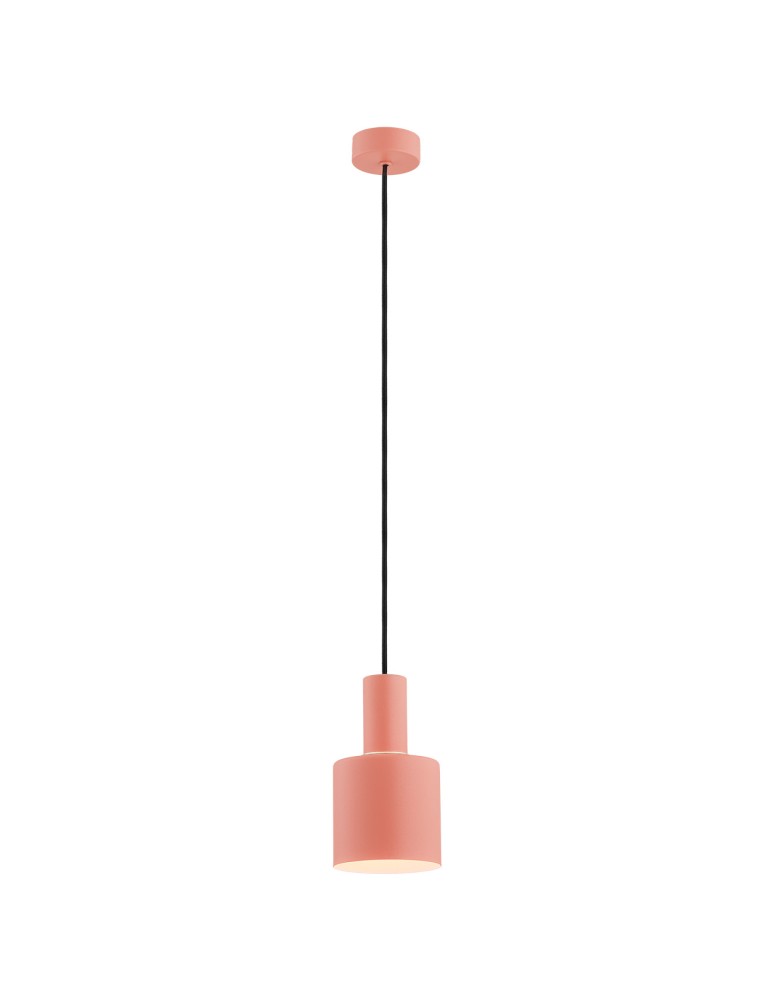 Single pendant lamps - Argon SINES pendant lamp 1 pł. 1x15W (max) coral structure brass elements 4218 - product kolory-swiatla.pl 1