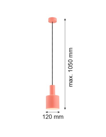 Argon SINES pendant lamp 1 pł. 1x15W (max) coral structure brass elements 4218 - product 2