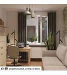 Argon SINES lampa wisząca 3 pł. na okrągłej podsufitce 3x15W (max) szałwia struktura elementy mosiądzowane 1470