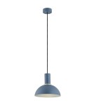 Single pendant lamps - Argon SINES pendant lamp 1 pł. 1x15W (max) navy blue structure brass elements 4221 - product 1