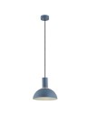 Argon SINES pendant lamp 1 pł. 1x15W (max) navy blue structure brass elements 4221
