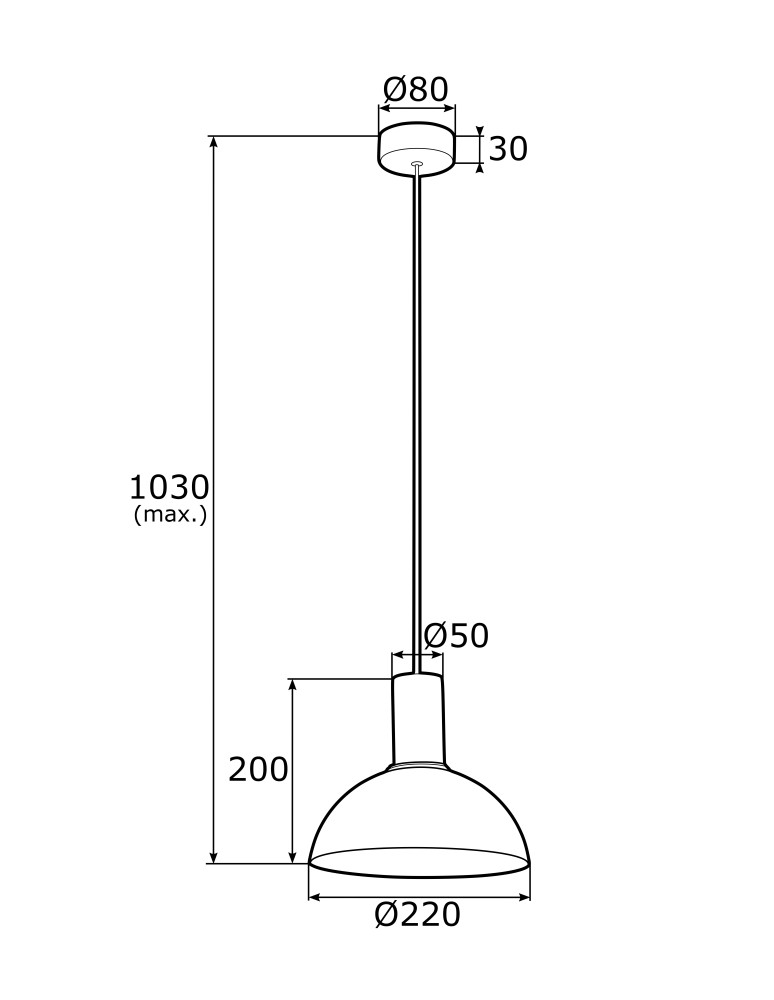 Single pendant lamps - Argon SINES pendant lamp 1 pł. 1x15W (max) black structure brass elements 4222 - product kolory-swiatla.pl 3