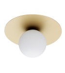 Ceiling lamps spheres - Argon SPELLO plafond 1 fl. 1x7W (max) opal matt gold 8262 - product 3