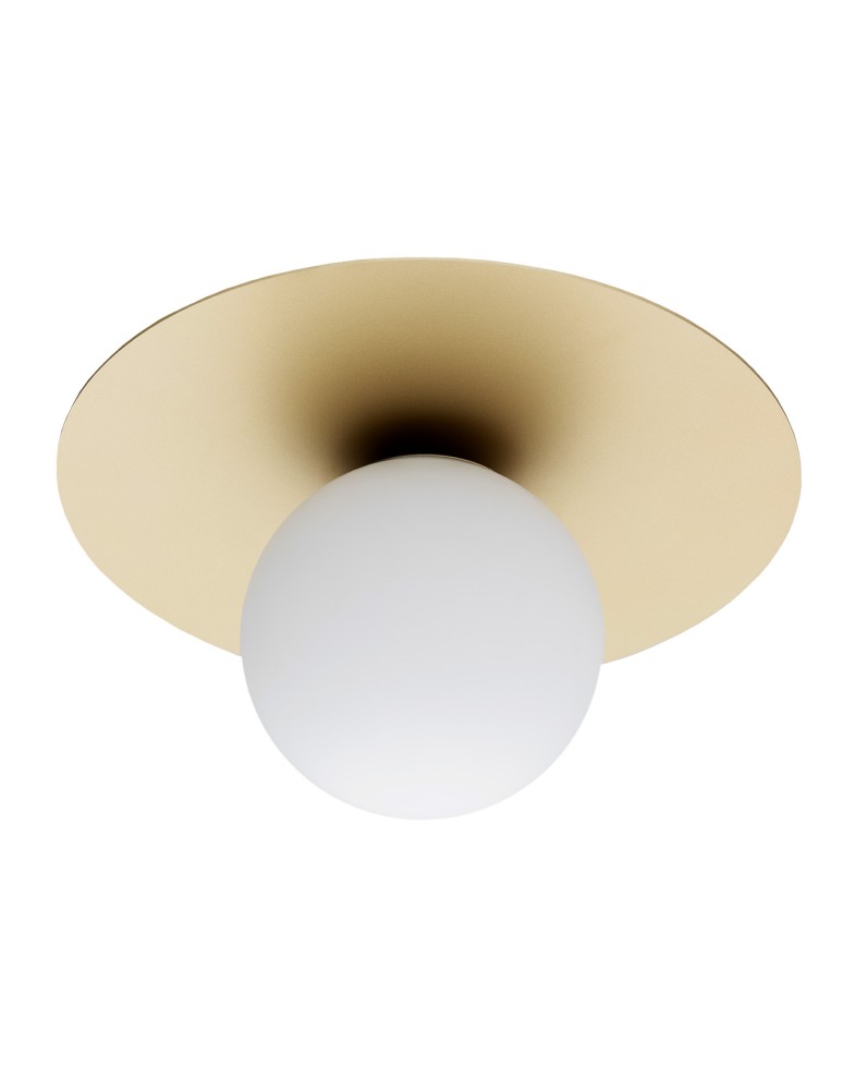 Ceiling lamps spheres - Argon SPELLO plafond 1 fl. 1x7W (max) opal matt gold 8262 - product kolory-swiatla.pl 3
