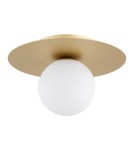 Ceiling lamps spheres - Argon SPELLO plafond 1 fl. 1x7W (max) opal matt gold 8262 - product 4
