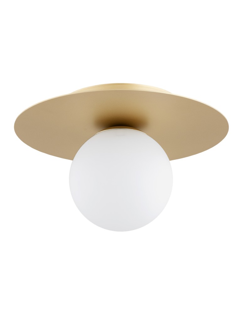 Ceiling lamps spheres - Argon SPELLO plafond 1 fl. 1x7W (max) opal matt gold 8262 - product kolory-swiatla.pl 4