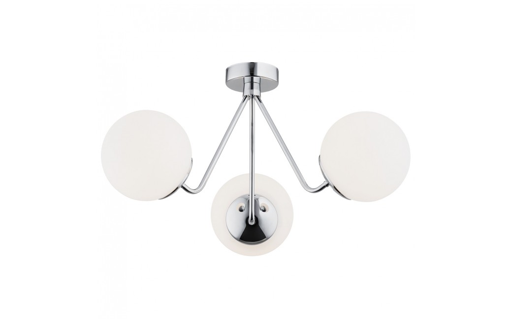 Argon TOMAR żyrandol 3 pł. 3x15W (max) opal mat chrom 1477