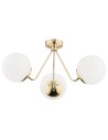 Argon TOMAR 3 fl. chandelier 3x15W (max) opal matt brass 1481
