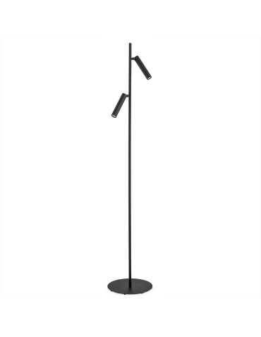 Argon TORRE 2 fl. floor lamp 2x6W LED (max) black structure 7082 - product 2