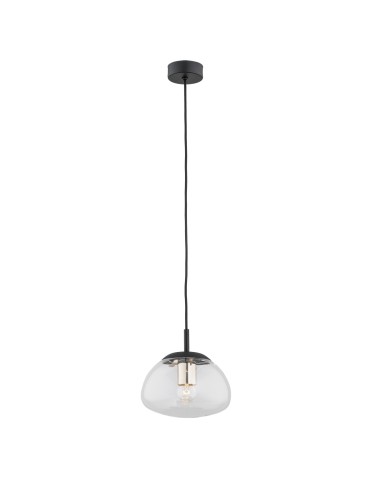 Argon TRINI 1 pł. S pendant lamp 1x15W (max) transparent matte black 4331