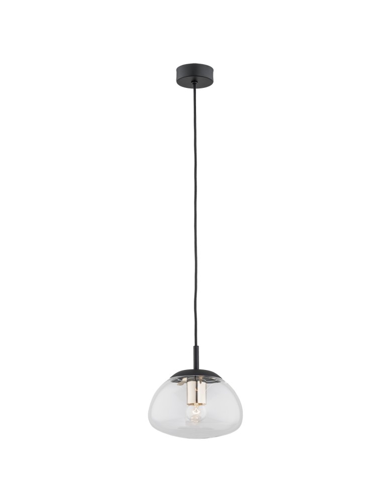 Argon TRINI lampa wisząca 1 pł. S 1x15W (max) transparentny czarny mat 4331