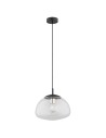 Argon TRINI pendant lamp 1 pł. M 1x15W (max) transparent mat black 4332