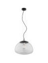 Argon TRINI 1-light pendant lamp L 1x15W (max) transparent matte black 4351