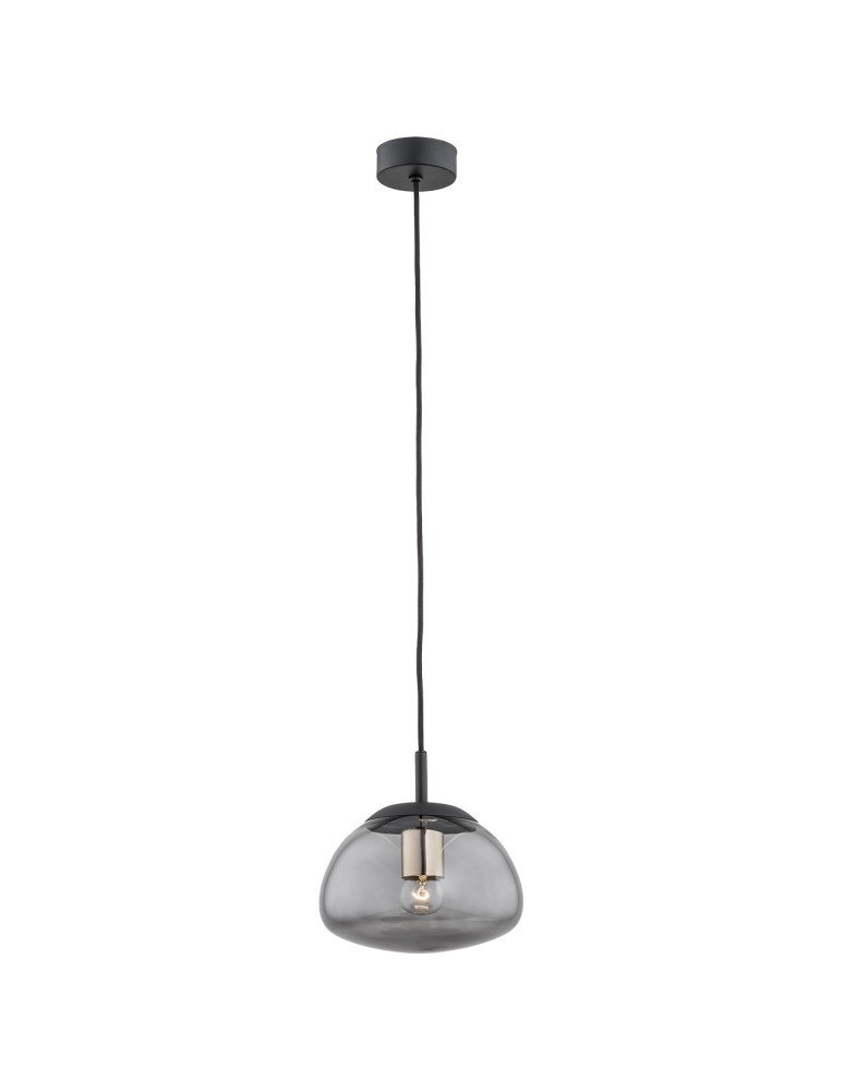 Argon TRINI lampa wisząca 1 pł. S 1x15W (max) dymny czarny mat 4333