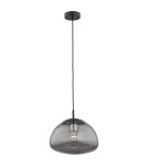 Argon TRINI lampa wisząca 1 pł. M 1x15W (max) dymny czarny mat 4334
