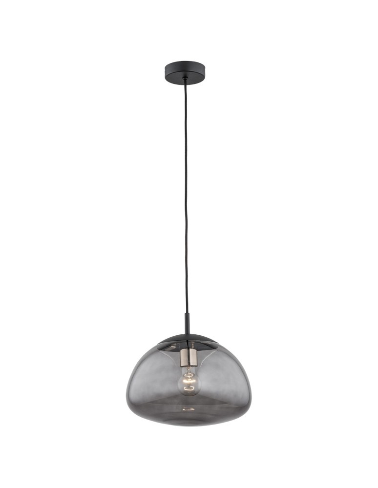 Argon TRINI lampa wisząca 1 pł. M 1x15W (max) dymny czarny mat 4334