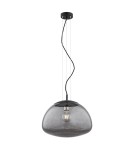 Single pendant lamps - Argon TRINI 1-light pendant lamp L 1x15W (max) smoky matte black 4350 - product 1