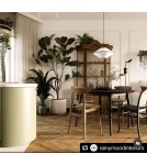 Single pendant lamps - Argon TROY pendant lamp 1 pł. 1x15W (max) beige with black stitching black structure 4282 - product 3