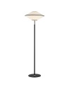 Argon TROY floor lamp 1 pł. 1x15W (max) beige with black stitching black structure 4283
