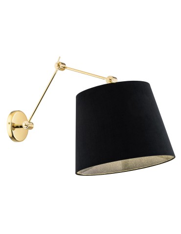 Argon ZAKYNTOS PLUS wall lamp 1 pł. 1x15W (max) black brass 4898
