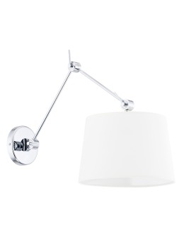 Argon ZAKYNTOS kinkiet 1 pł. 1x15W (max) biały chrom 3545