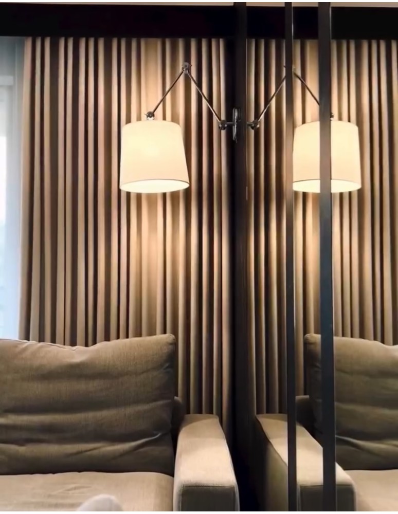 Cantilever wall lamps - Argon ZAKYNTOS wall lamp 1 pł. 1x15W (max) white chrome 3545 - product kolory-swiatla.pl 2