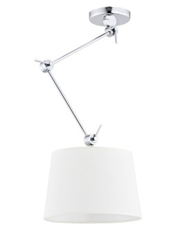 Argon ZAKYNTOS lampa wisząca 1 pł. 1x15W (max) biały chrom 3548