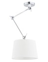 Argon ZAKYNTOS 1-fl. pendant lamp 1x15W (max) white chrome 3548