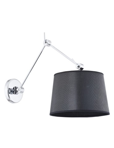 Argon ZAKYNTOS wall lamp 1 pł. 1x15W (max) black chrome 3547