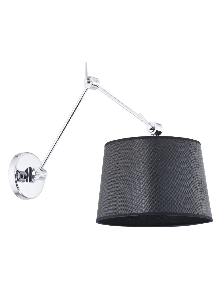 Cantilever wall lamps - Argon ZAKYNTOS wall lamp 1 pł. 1x15W (max) black chrome 3547 - product kolory-swiatla.pl 1
