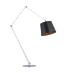 Broken floor lamps - Argon ZAKYNTOS BIS floor lamp 1 pł. 1x15W (max) black chrome 3952 - product 1