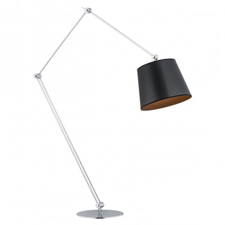 Argon ZAKYNTOS BIS lampa podłogowa 1 pł. 1x15W (max) czarny chrom 3952