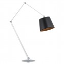 Argon ZAKYNTOS BIS lampa podłogowa 1 pł. 1x15W (max) czarny chrom 3952