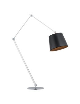 Argon ZAKYNTOS BIS lampa podłogowa 1 pł. 1x15W (max) czarny chrom 3952