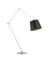 Argon ZAKYNTOS BIS floor lamp 1 pł. 1x15W (max) black chrome 3952