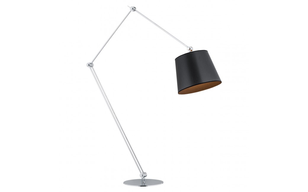 Argon ZAKYNTOS BIS lampa podłogowa 1 pł. 1x15W (max) czarny chrom 3952