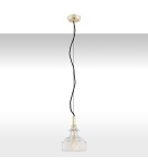 Single pendant lamps - Argon CRUZ 1 fl. pendant lamp 1x7W (max) transparent brass 4198 - product 1