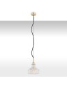 Argon CRUZ 1 fl. pendant lamp 1x7W (max) transparent brass 4198