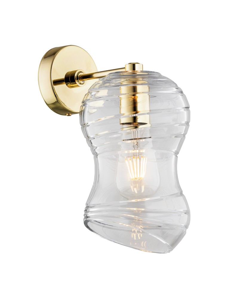 Argon DEPORTIVO kiniet 1 pł. 1x15W (max) transparenty mosiądz 4741 Argon DEPORTIVO kiniet 1 pł. 1x15W (max) transparenty mosiądz 4741