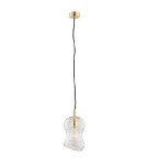 Single pendant lamps - Argon DEPORTIVO 1 fl. pendant lamp 1x15W (max) transparent brass 4742 - product 1