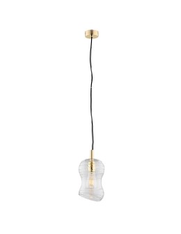 Argon DEPORTIVO lampa wisząca 1 pł. 1x15W (max) transparenty mosiądz 4742