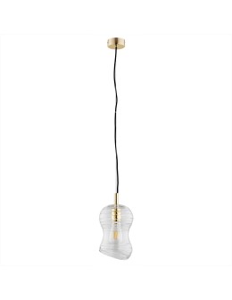 Argon DEPORTIVO lampa wisząca 1 pł. 1x15W (max) transparenty mosiądz 4742 - produkt 2