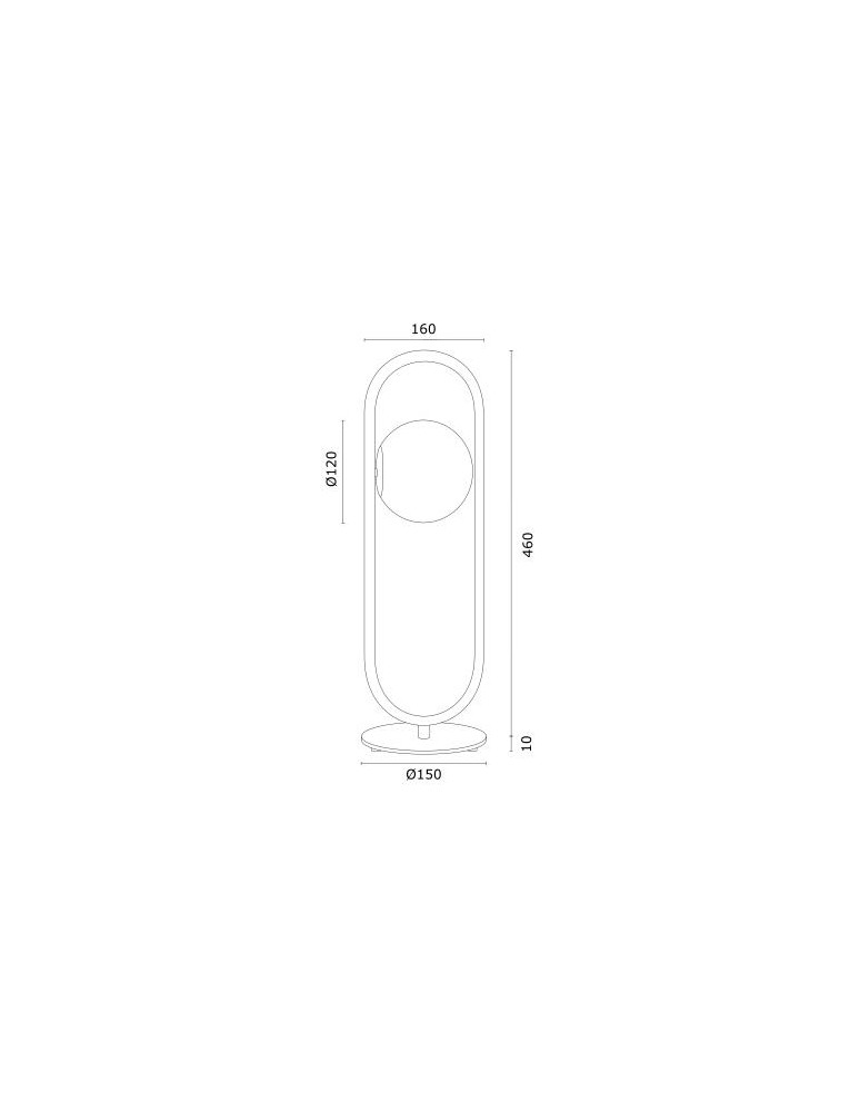 Argon SALERNO kinkiet 1 pł. 1x15W (max) transparentny mosiądz 8046