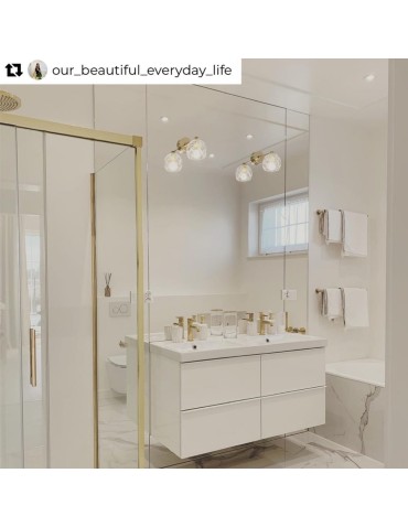 Argon OVIEDO kinkiet 1 pł. 1x15W (max) transparentny mosiądz 4202 - produkt 2