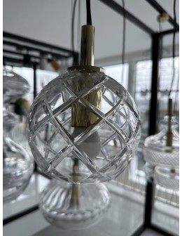 Argon OVIEDO lampa wisząca 1 pł. mniejsza 1x15W (max) transparentny mosiądz 4200 - produkt 2